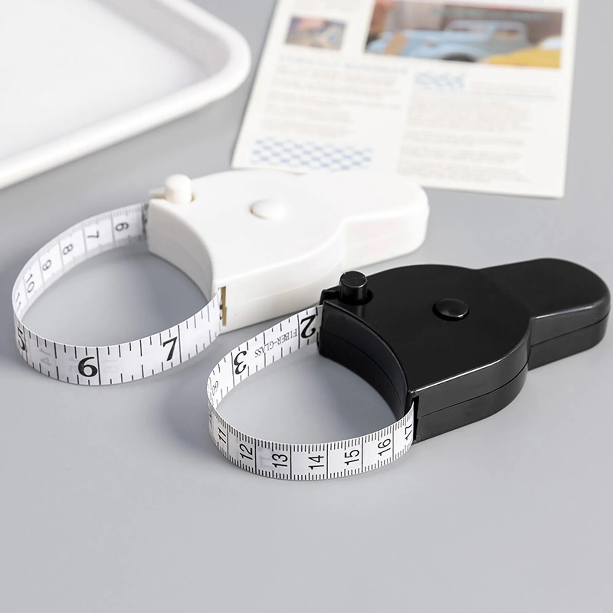 60'' Body Measuring Tape Automatic Lock And Eject Retract 9