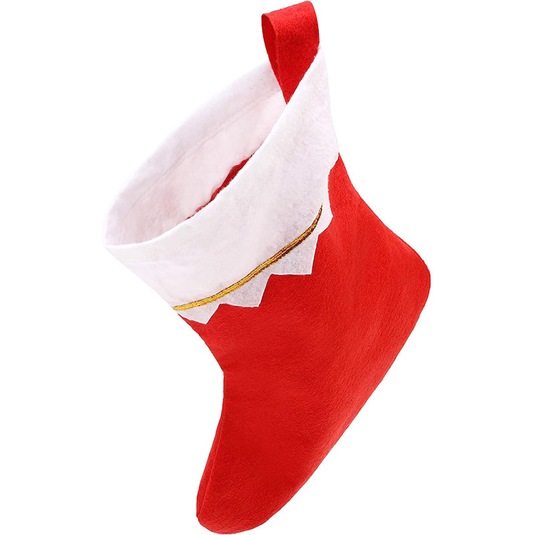 Gold-rim Xmas Socks 2