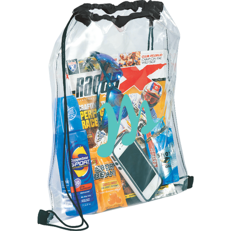 Rally Clear Drawstring Bag 44