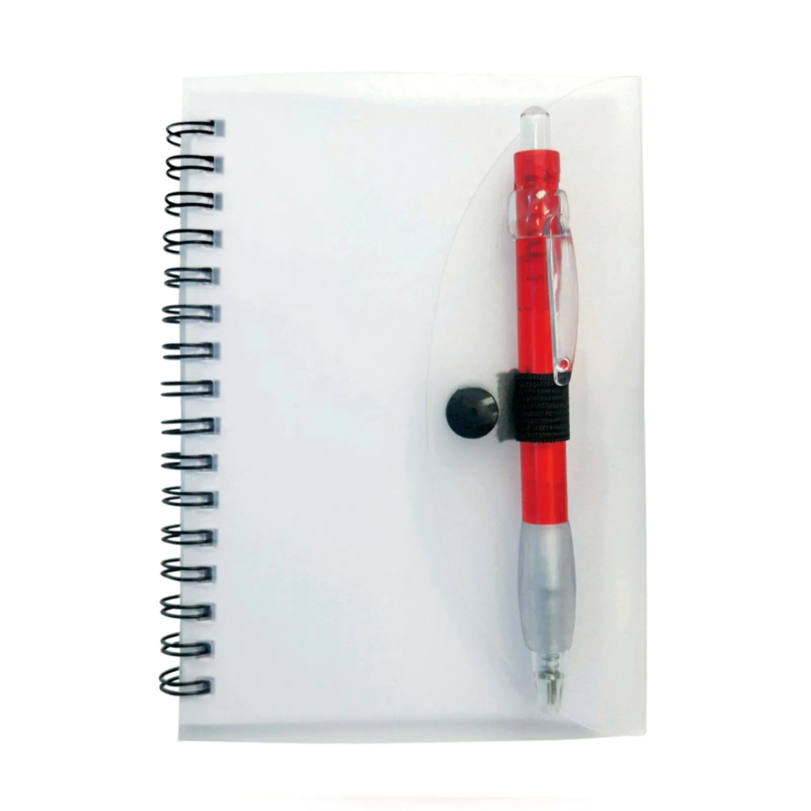 Spiral Notebook w/Cardinal Pen 6