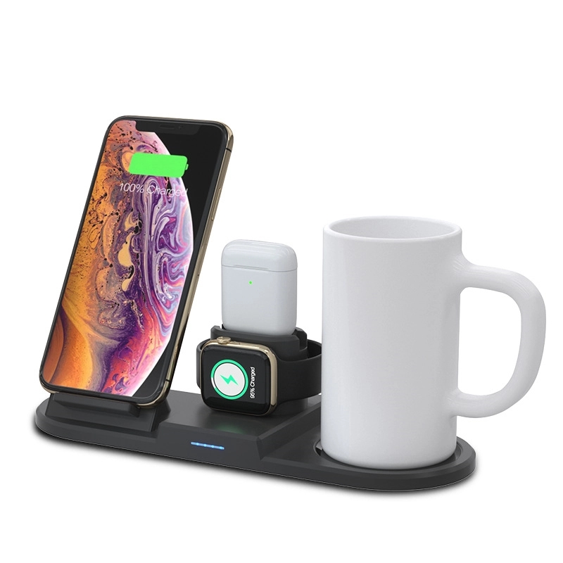 3 In 1 Wireless Fast Charger with Mug Warmer 2