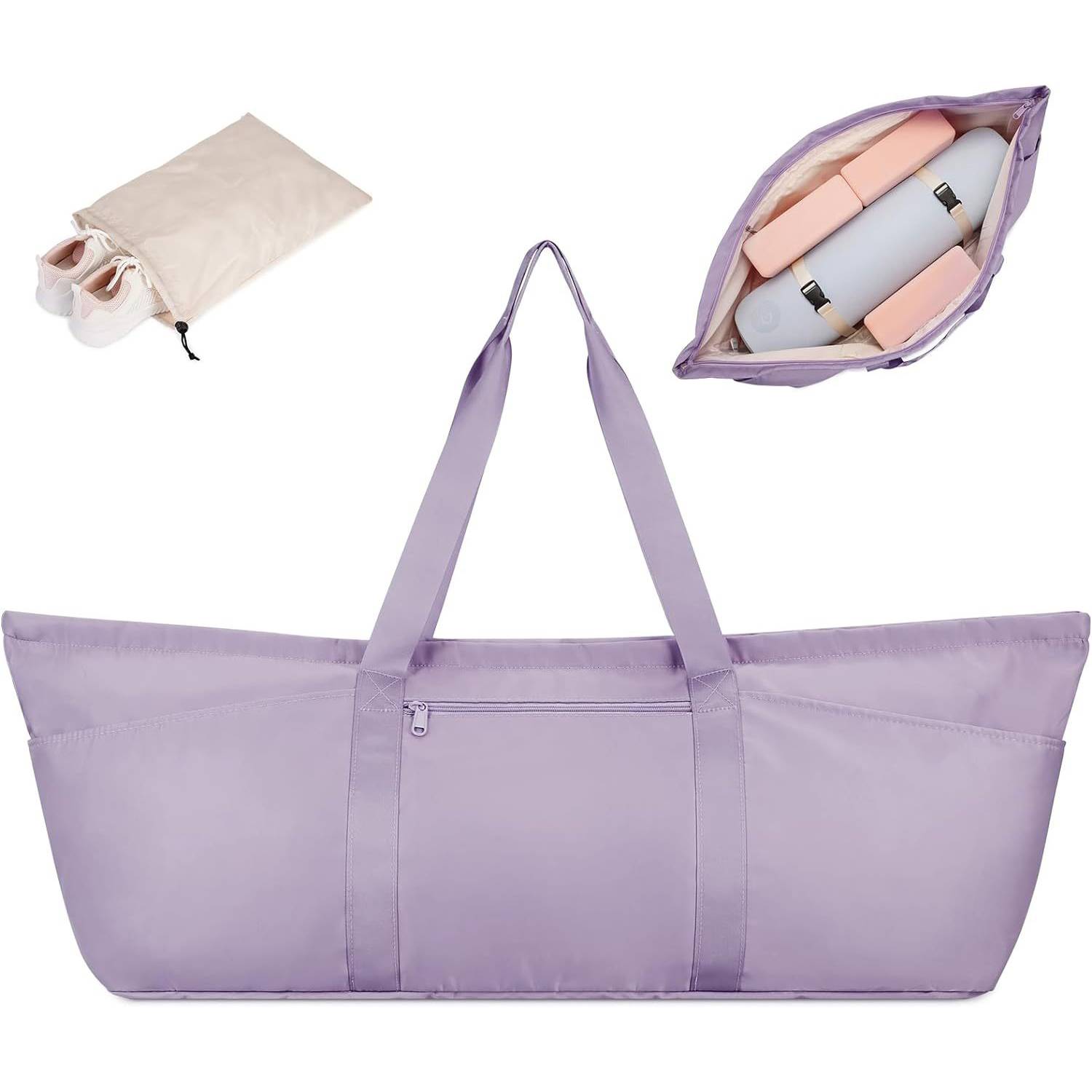 Foldable large travel fitness deffel bag 7