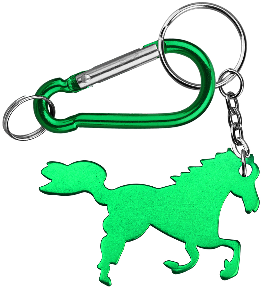 Horse / Pony Shape Key Chain and Carabiner 2