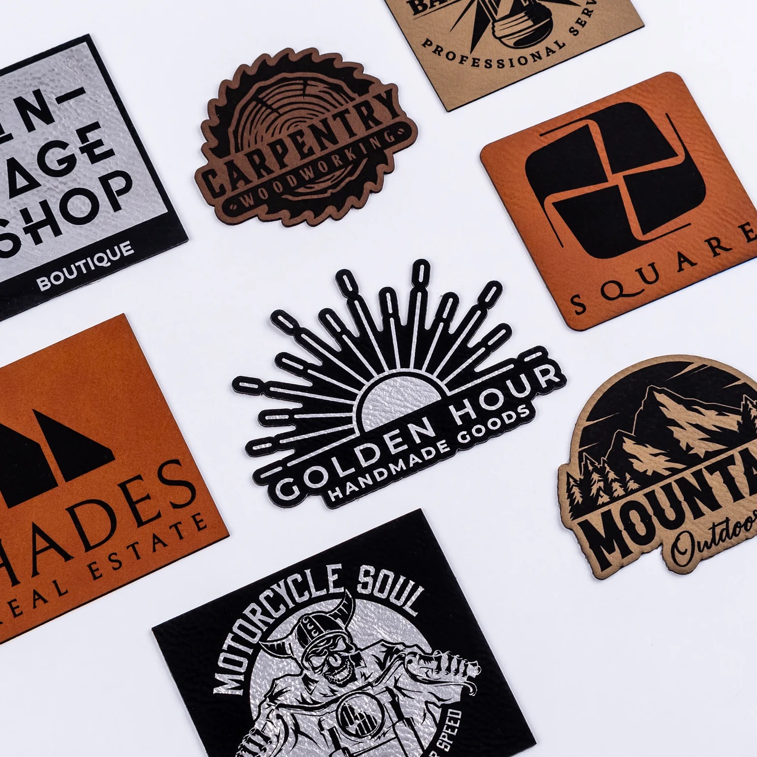 Faux Leather Patches 1
