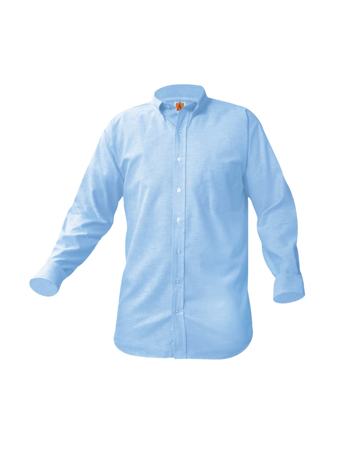 A+ Uniforms - Boys' and Men's Oxford Long Sleeve Shirt 4