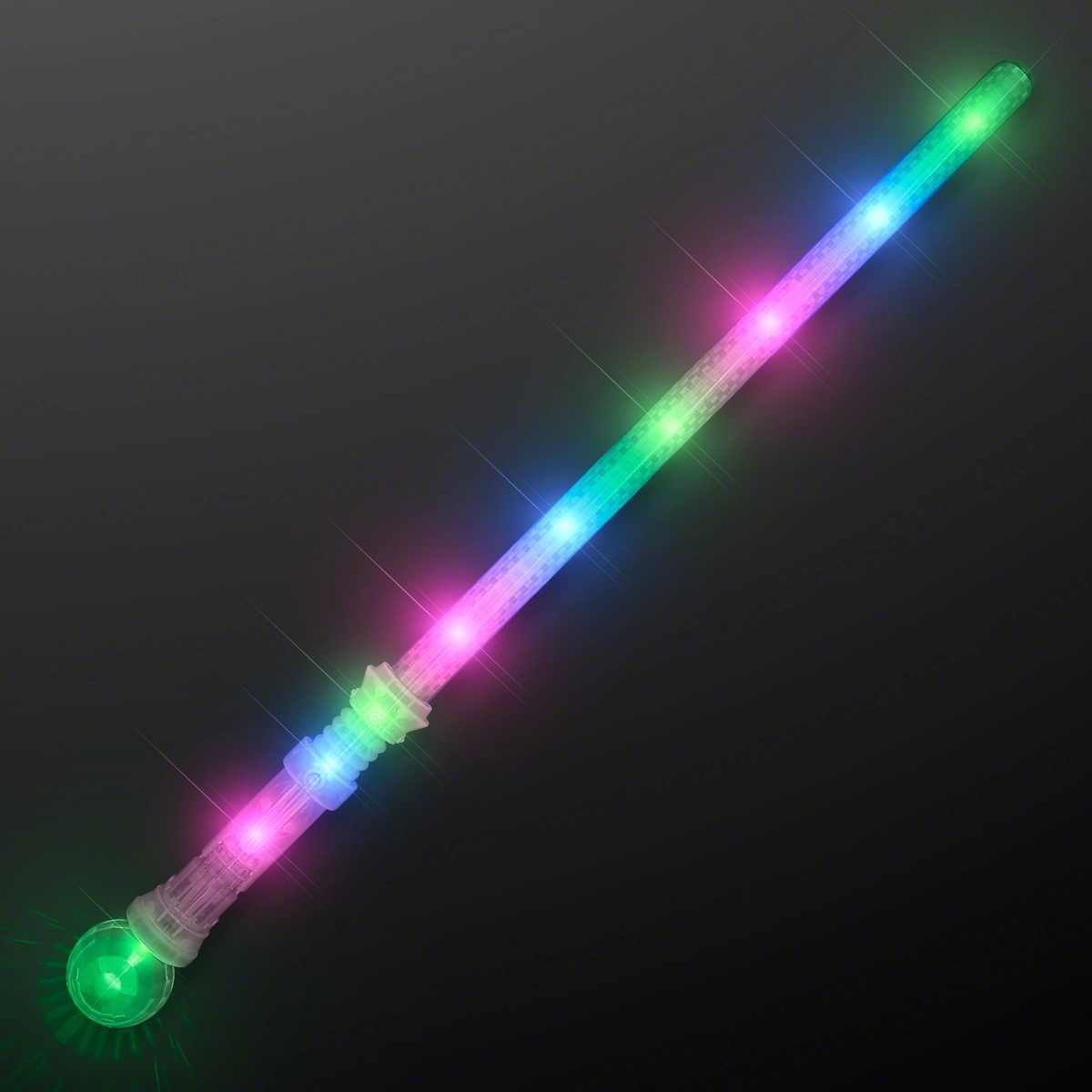 Electric Glow LED Staff Space Swords 5