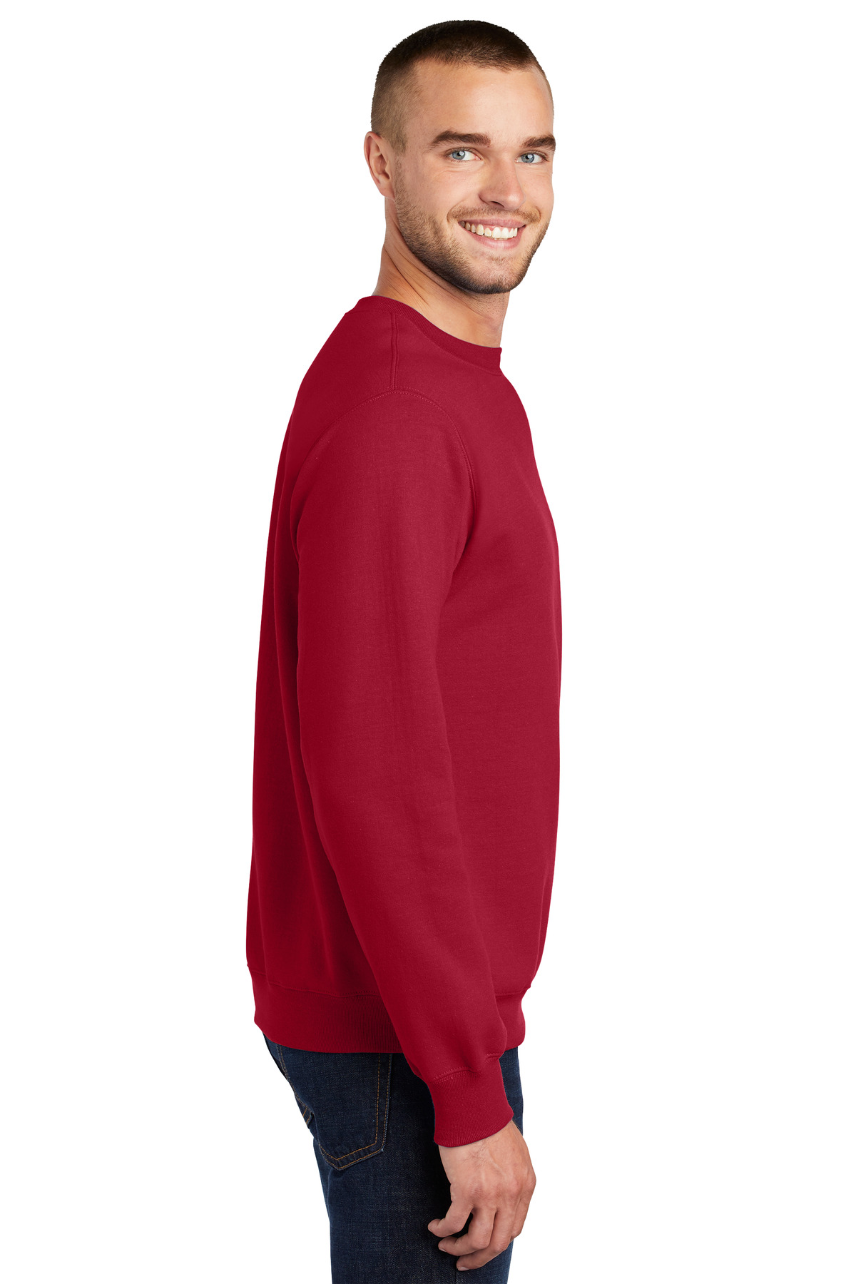 Port & Company® Essential Fleece Crewneck Sweatshirt, custom hoodie or sweatshirt with logo imprint 93