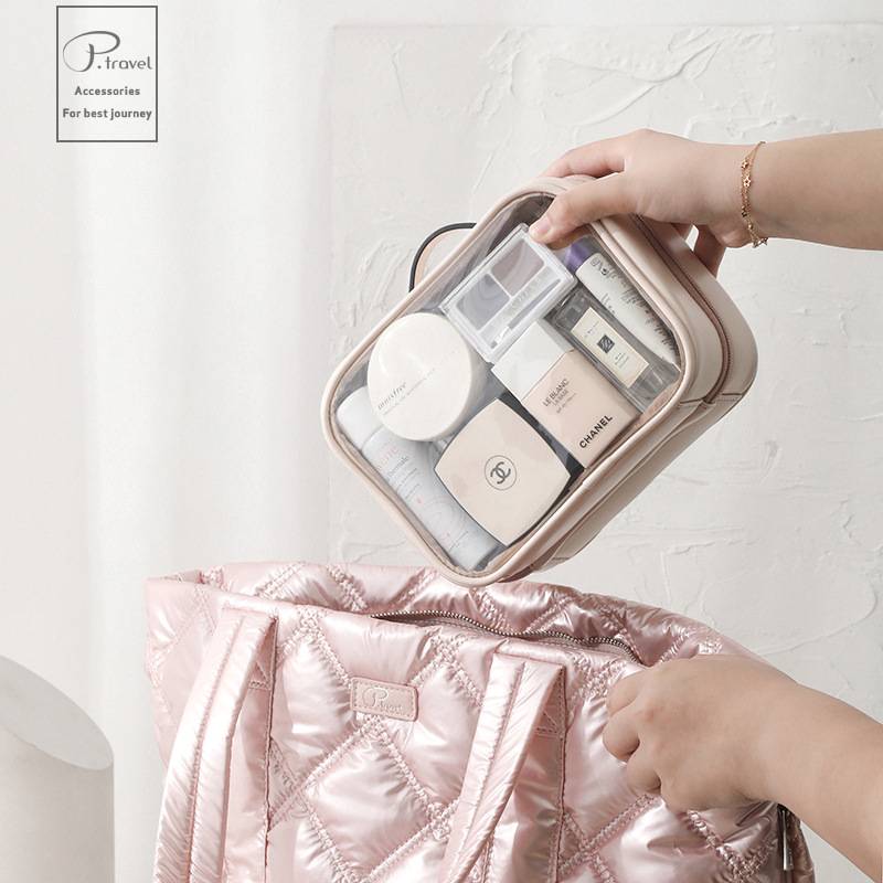 Transparent Waterproof Makeup & Toiletry bag 3