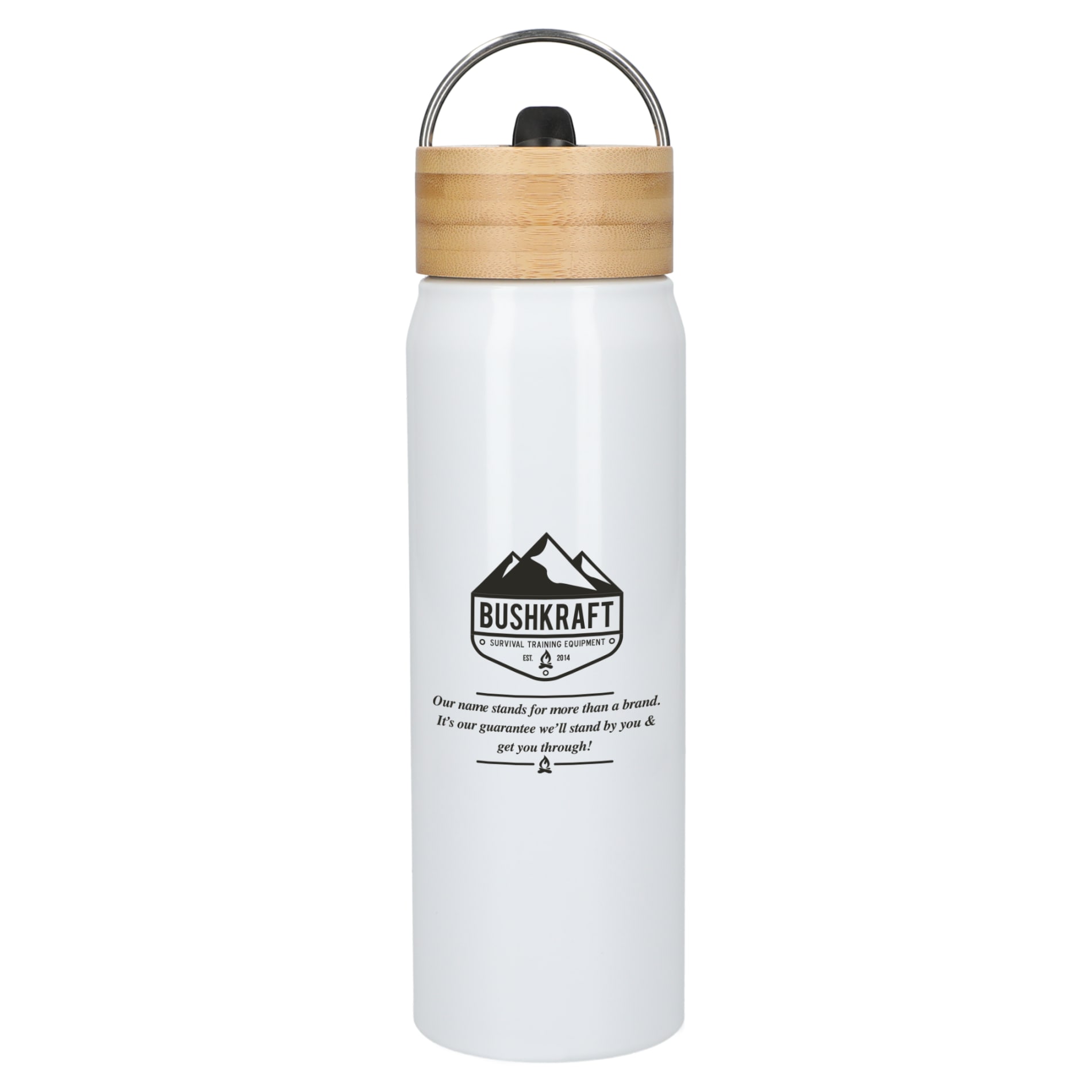 Billy 26oz Aluminum Bottle w/ FSC® Bamboo Lid 79