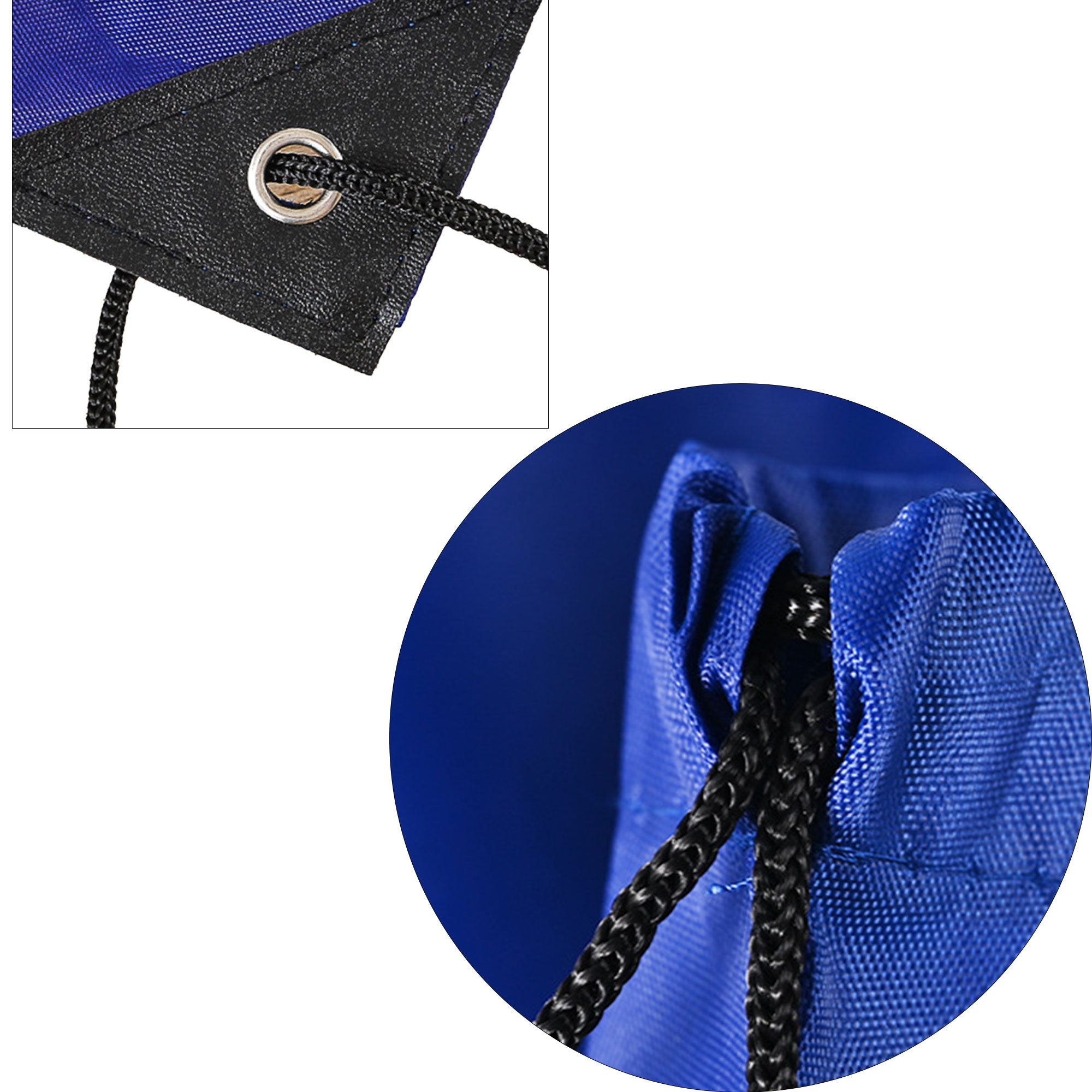 Zippered Polyester Drawstring Storage Bag 3