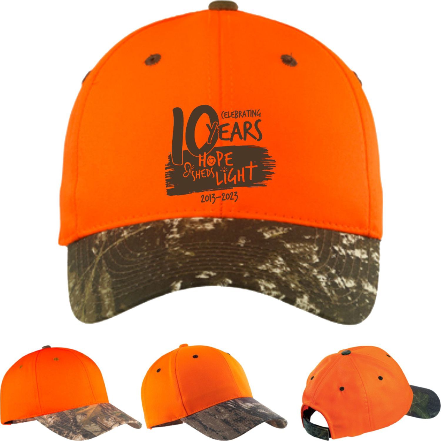 Port Authority® High Visibility Cap w/ Camo Brim 2