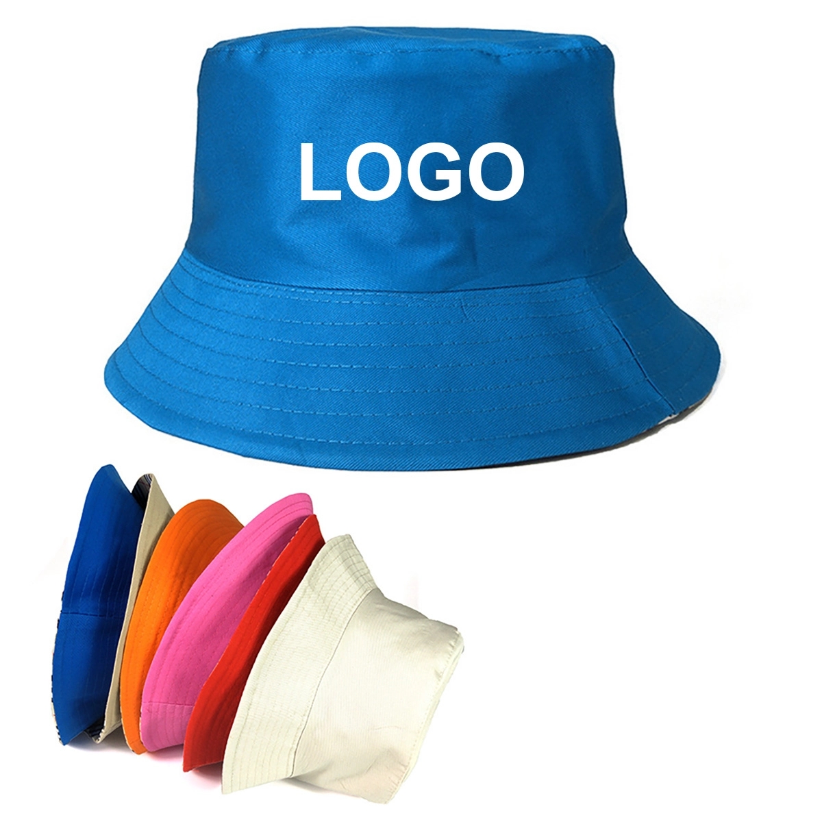 Cotton Sun Bucket Fishing Hat 4