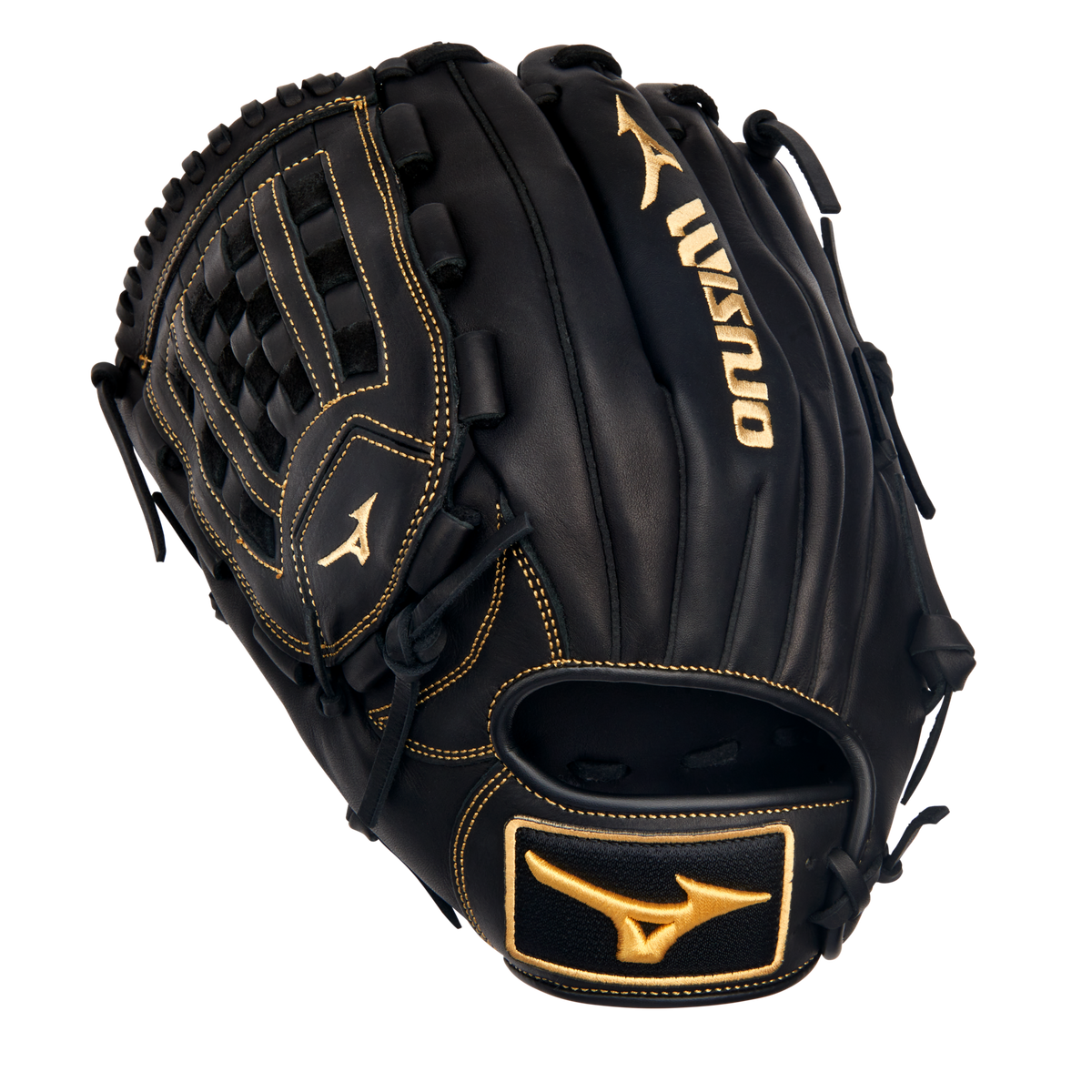 MVP Prime Pitcher/Outfield Baseball Glove 12", Arch Tartan Web, BioSoft Leather, Center Pocket Desi 1