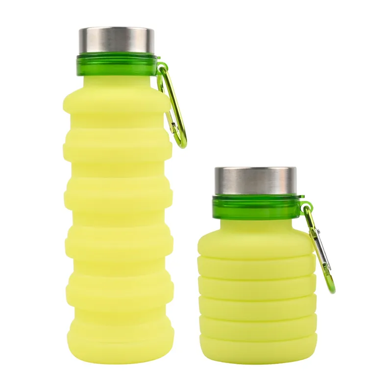 17OZ Silicone Telescopic Water Bottle 7