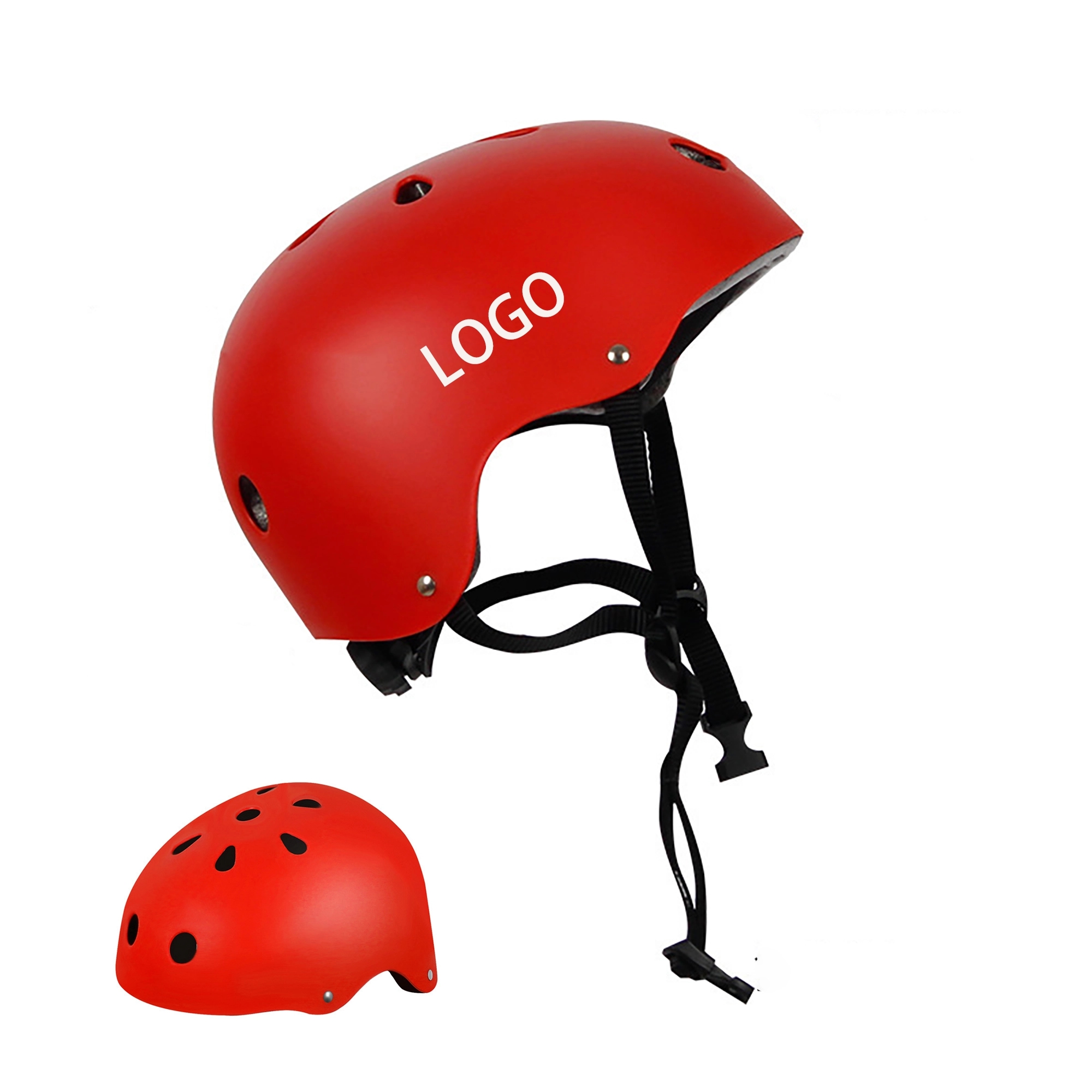 Adjustable riding helmet