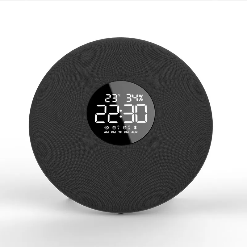 Bluetooth Speaker with Digital Alarm Clock 4
