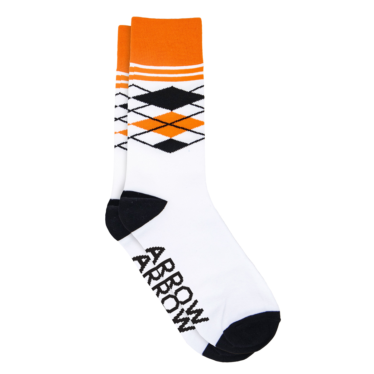 Half Argyle Simpler Socks