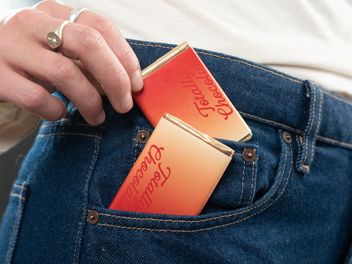 2"x3" Small & Mighty Custom Chocolate Wrapper Bar 6