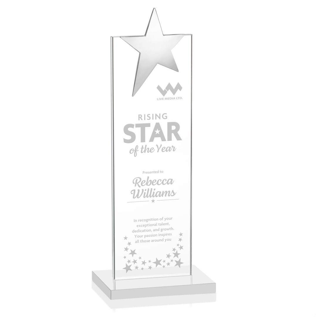 Bryanston Chrome Star Award - White 4