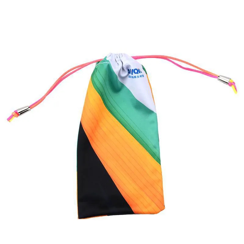 Microfibre Drawstring Sunglasses RPET Pouch 2