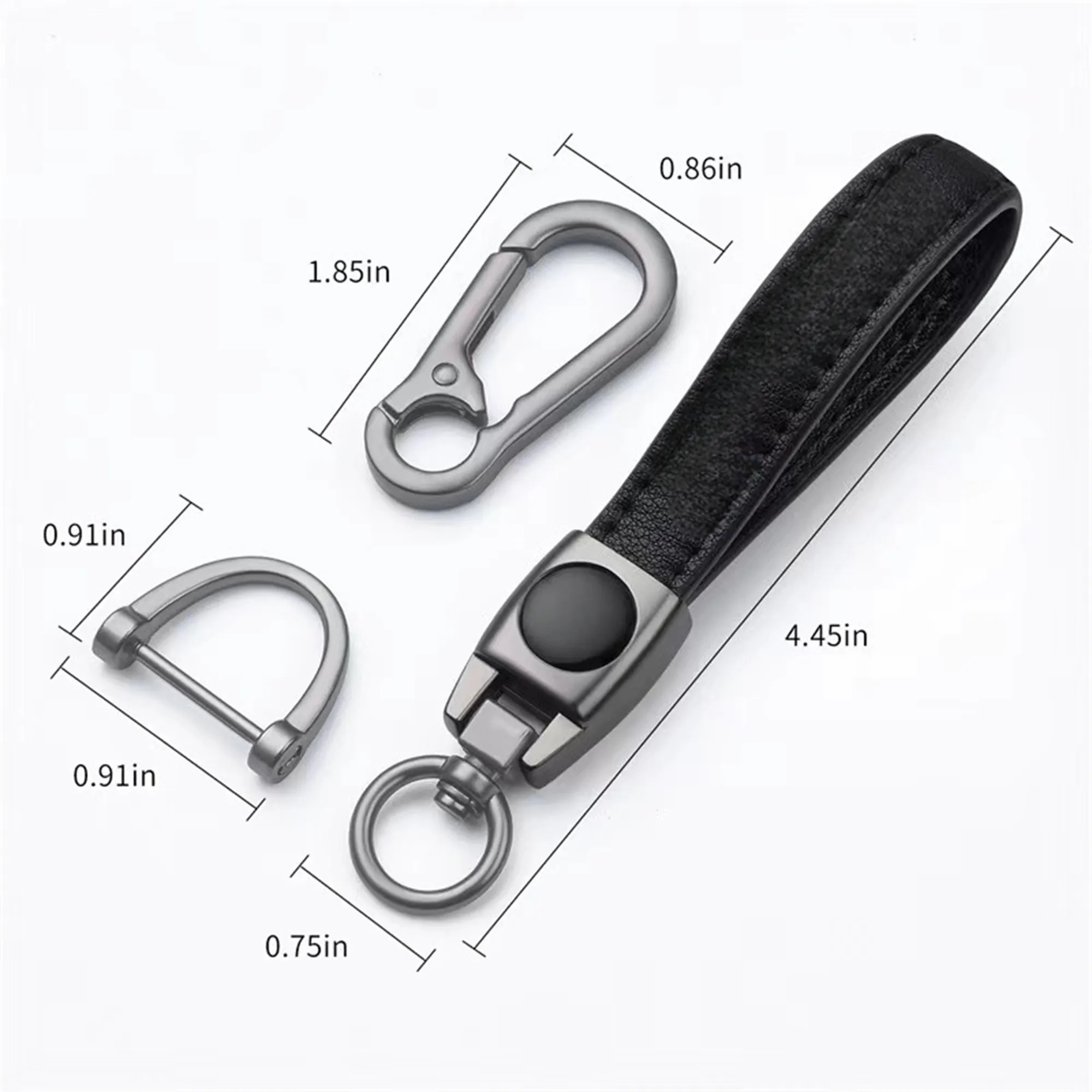 Leather Key Fob Free Shipping 2