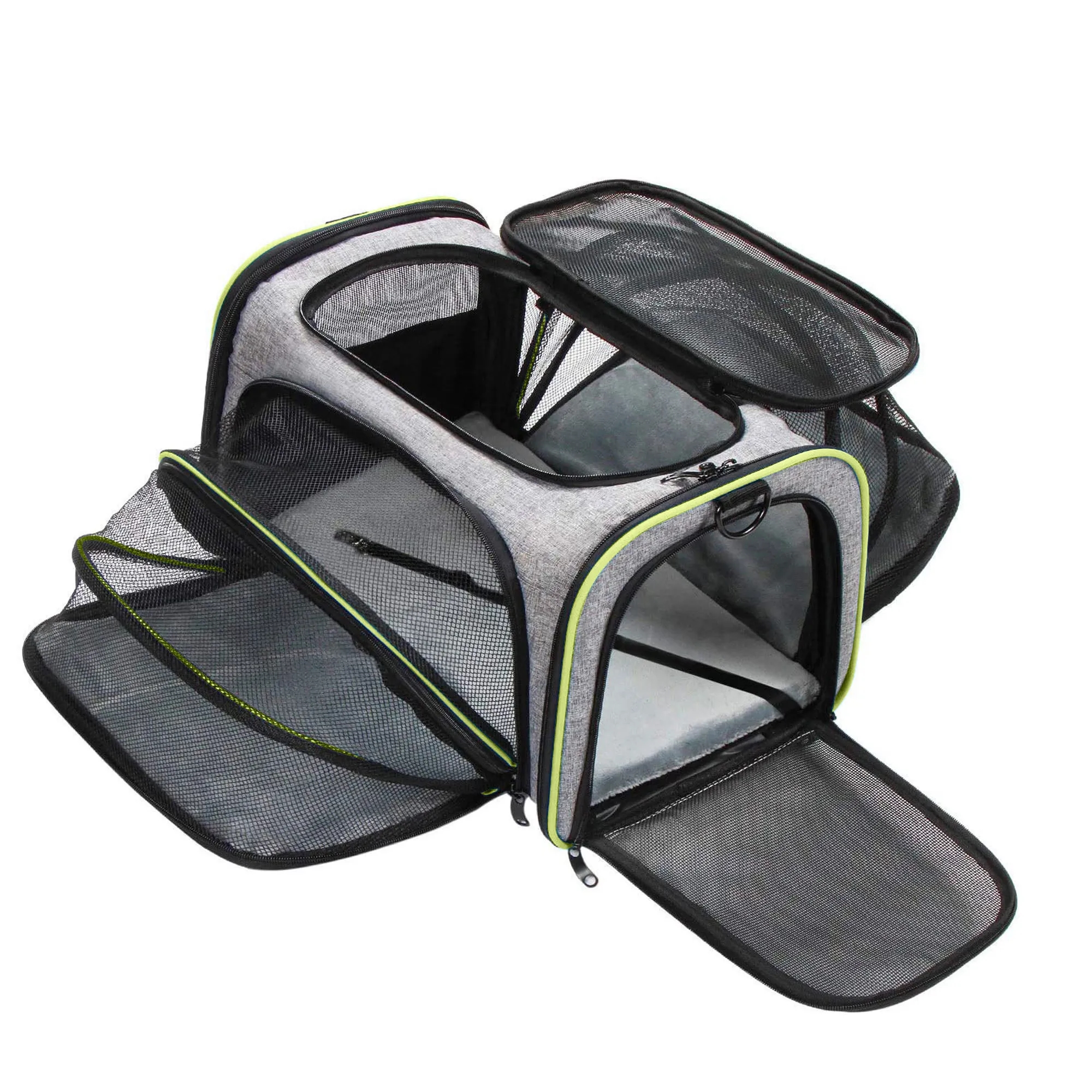 Folding Breathable Cat Dog Travel Pet Carrier Tote Bag 5