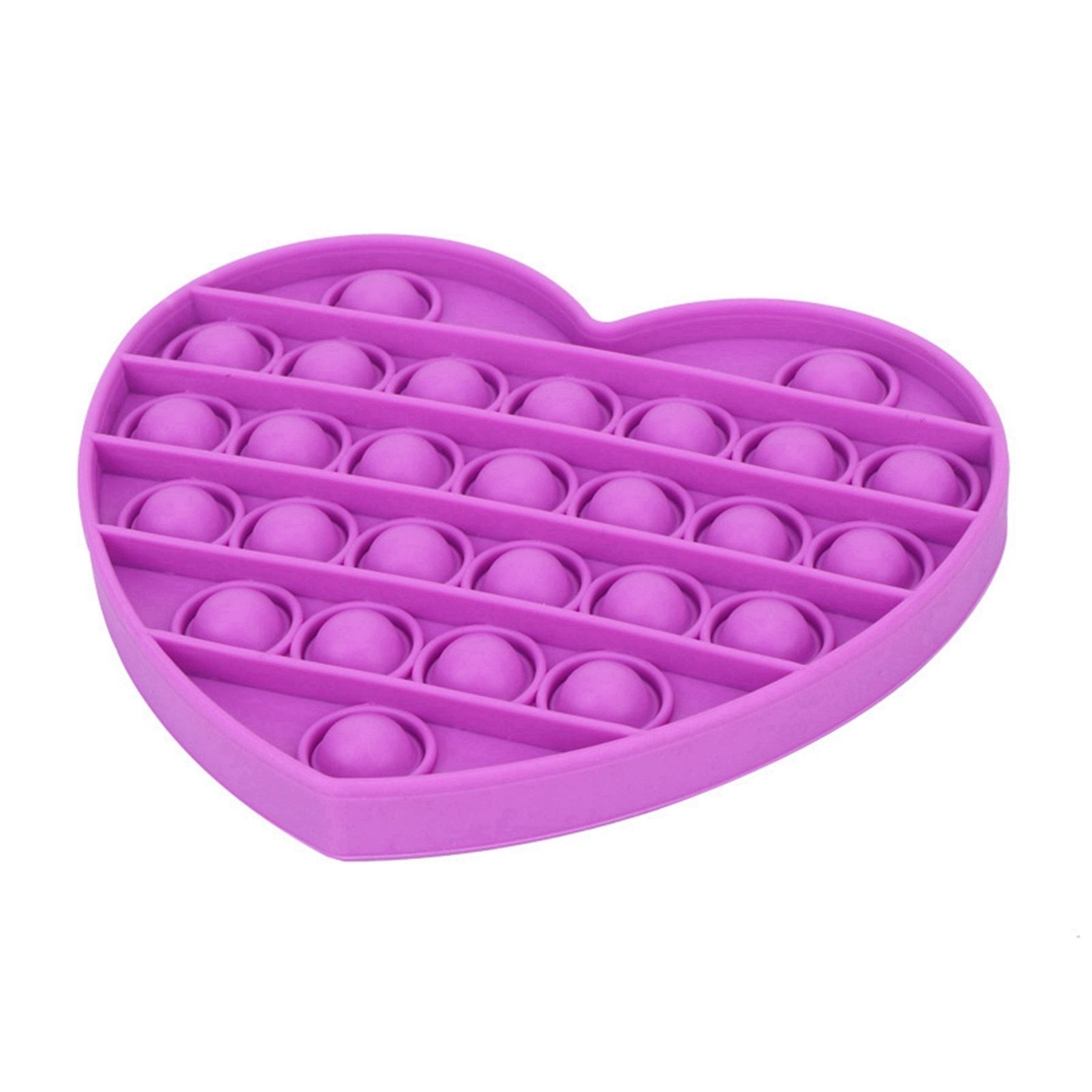 Heart Shape Push Pop Bubble Fidget Toy 15
