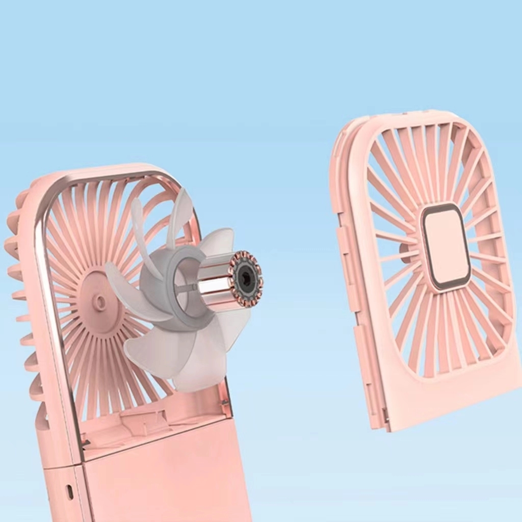 Custom Multifunctional Mini Fan Power Bank Phone Holder 3