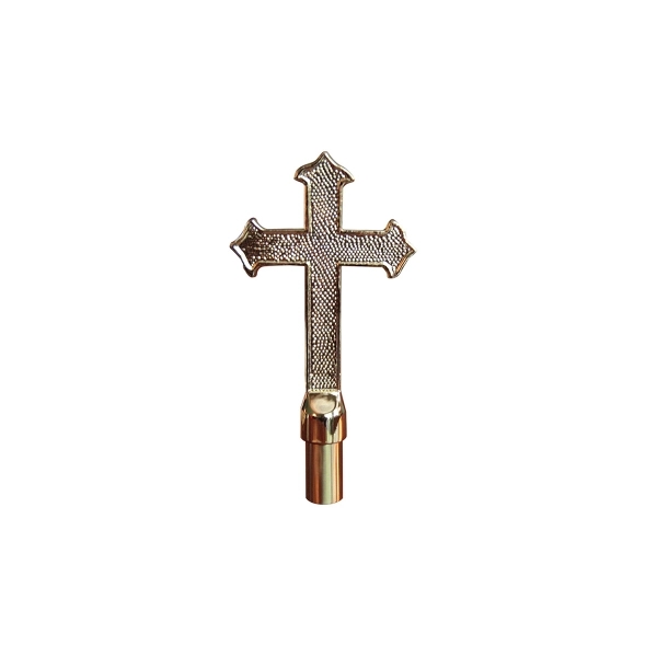 Fancy Cross Ornament Top with Adaptor 2