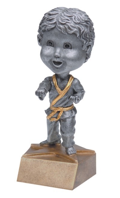 Karate, Male Bobble Head Figure 2
