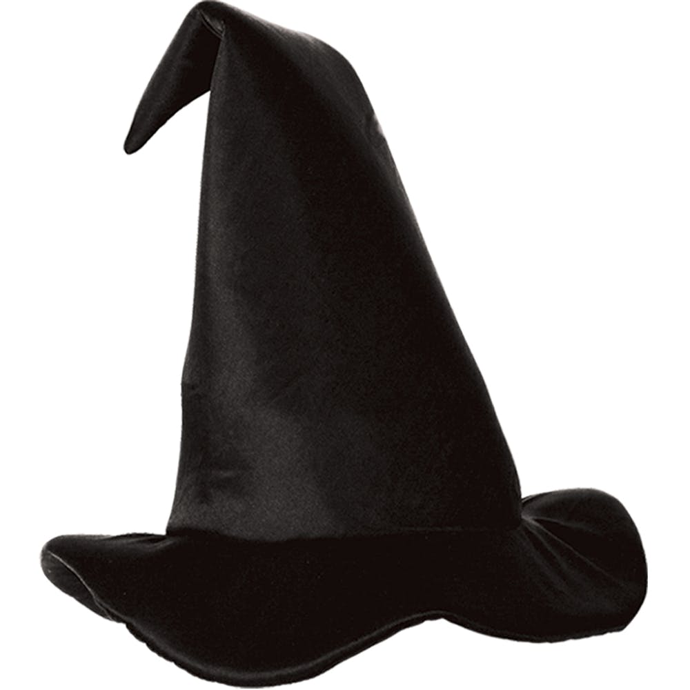 Satin Witch Hats - Black 2
