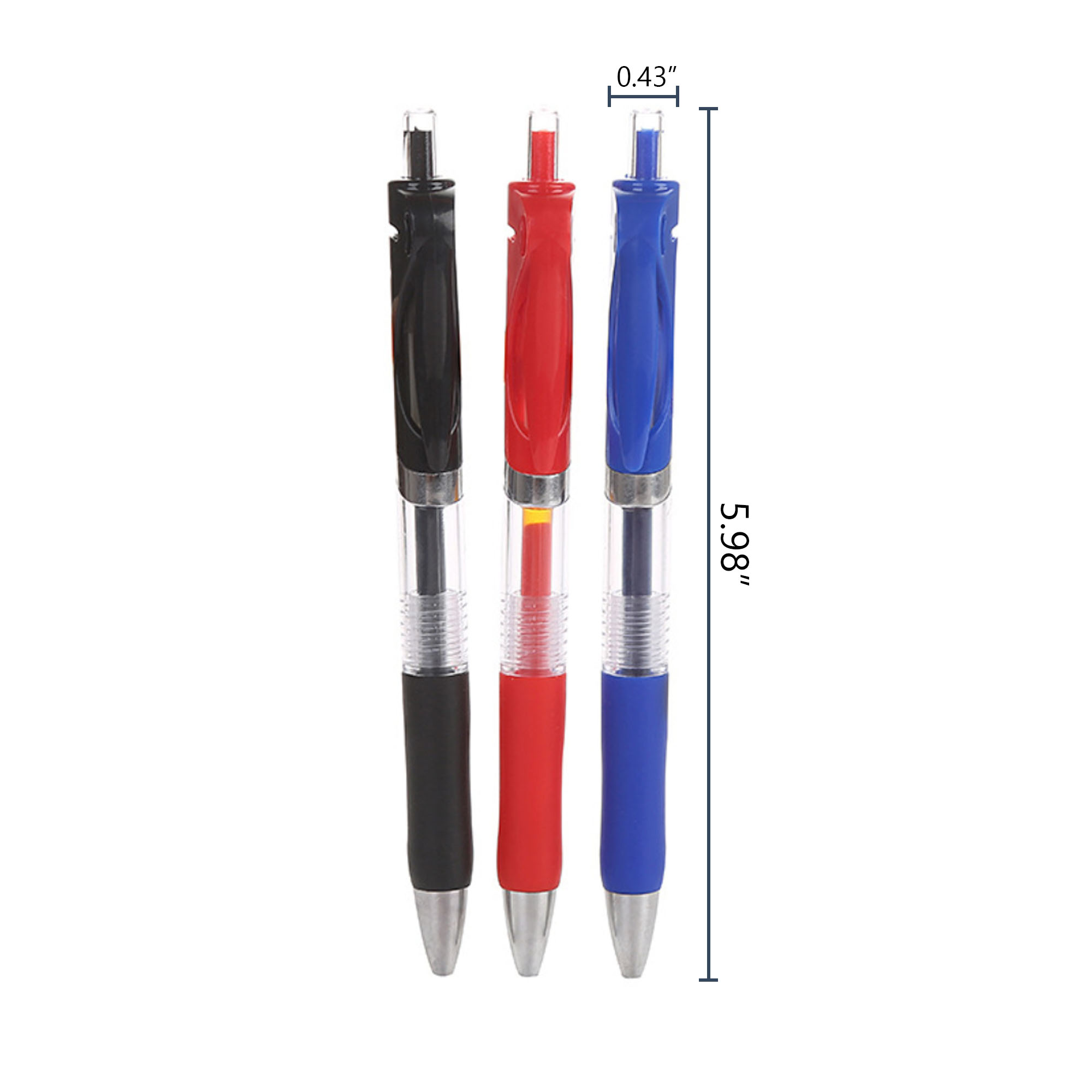 MOQ100 0.5mm Push-Button Signature Pen 3