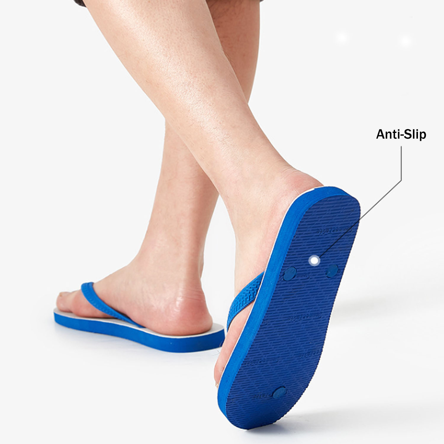 Men's Soft Rubber Anti Slip Flip Flops 7
