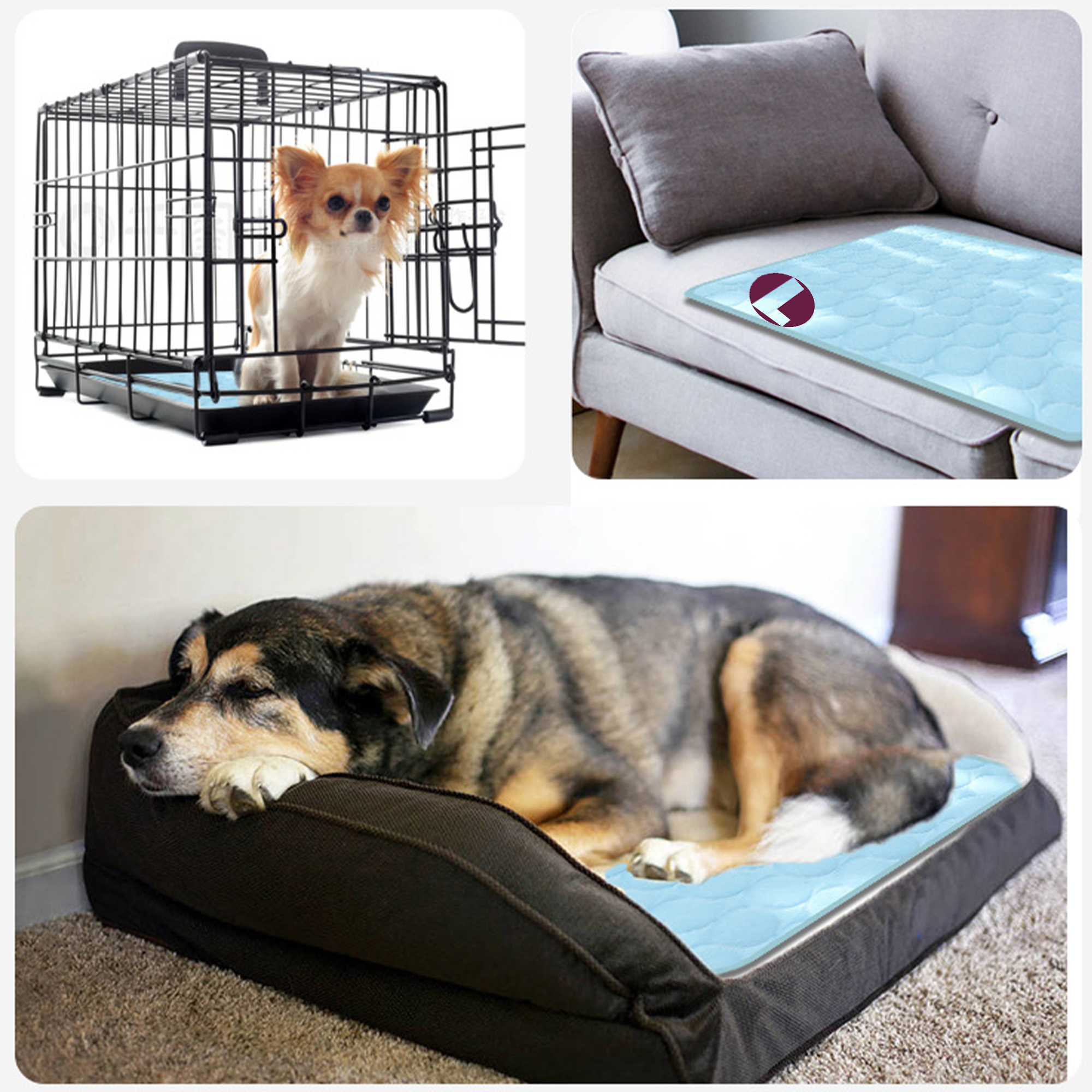 Summer Pet Ice Silk Mat 2