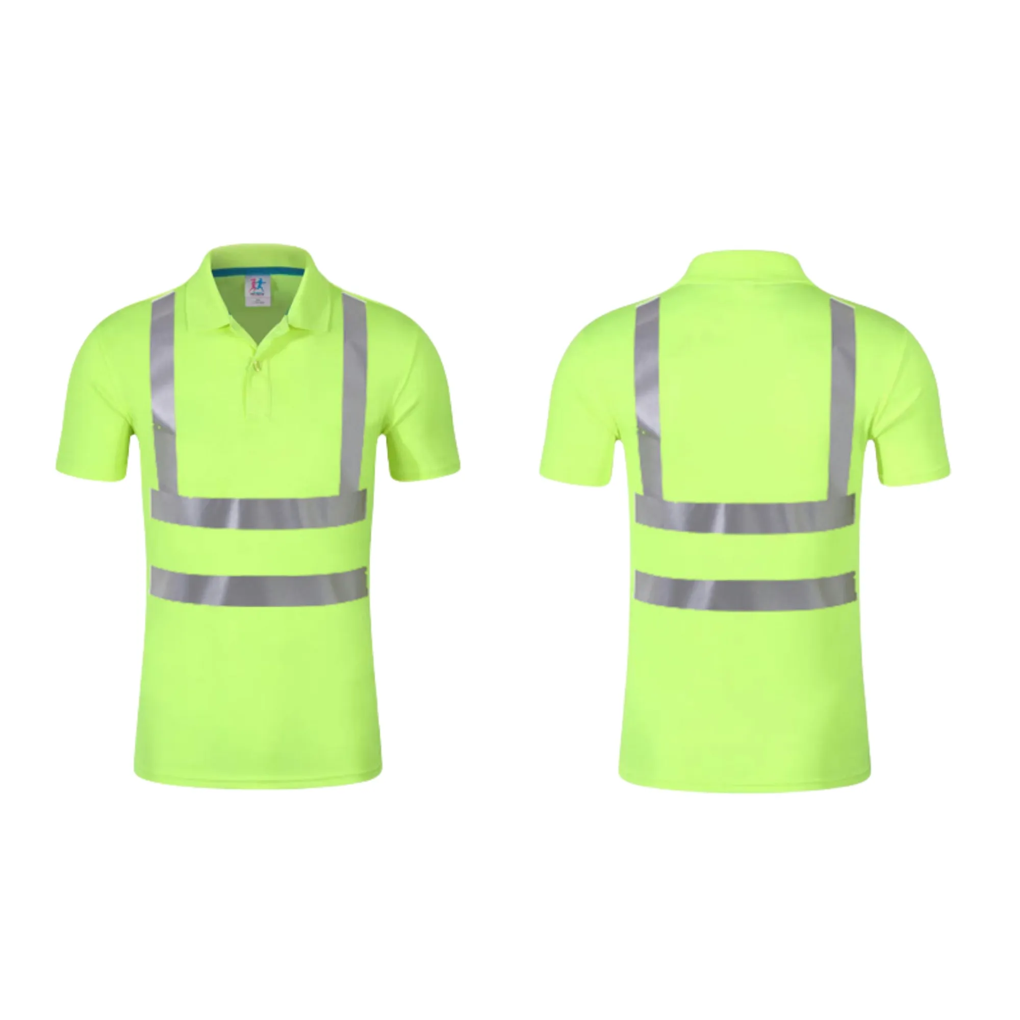 High-Visibility Polo Shirts With Reflective Strips 6