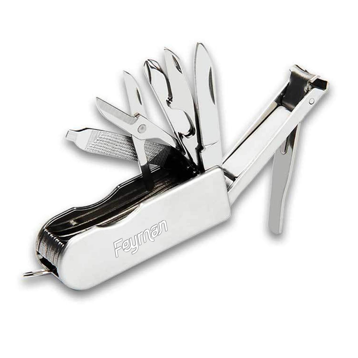 8 In 1 Stainless Steel Multi Folding Nail Clippers 2