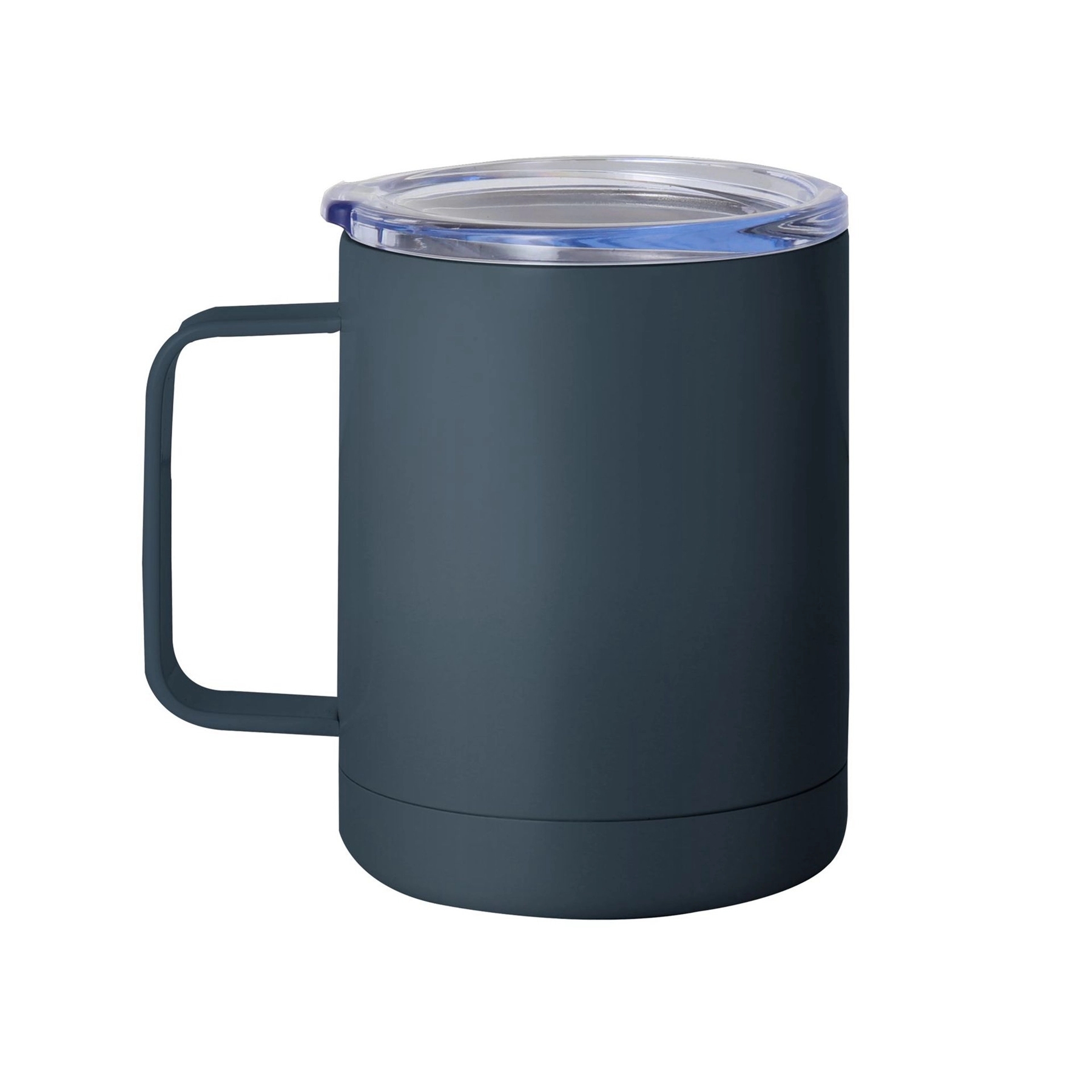 10 OZ. Double Wall Vacuum Coffee Mug with Handle & Lid 8