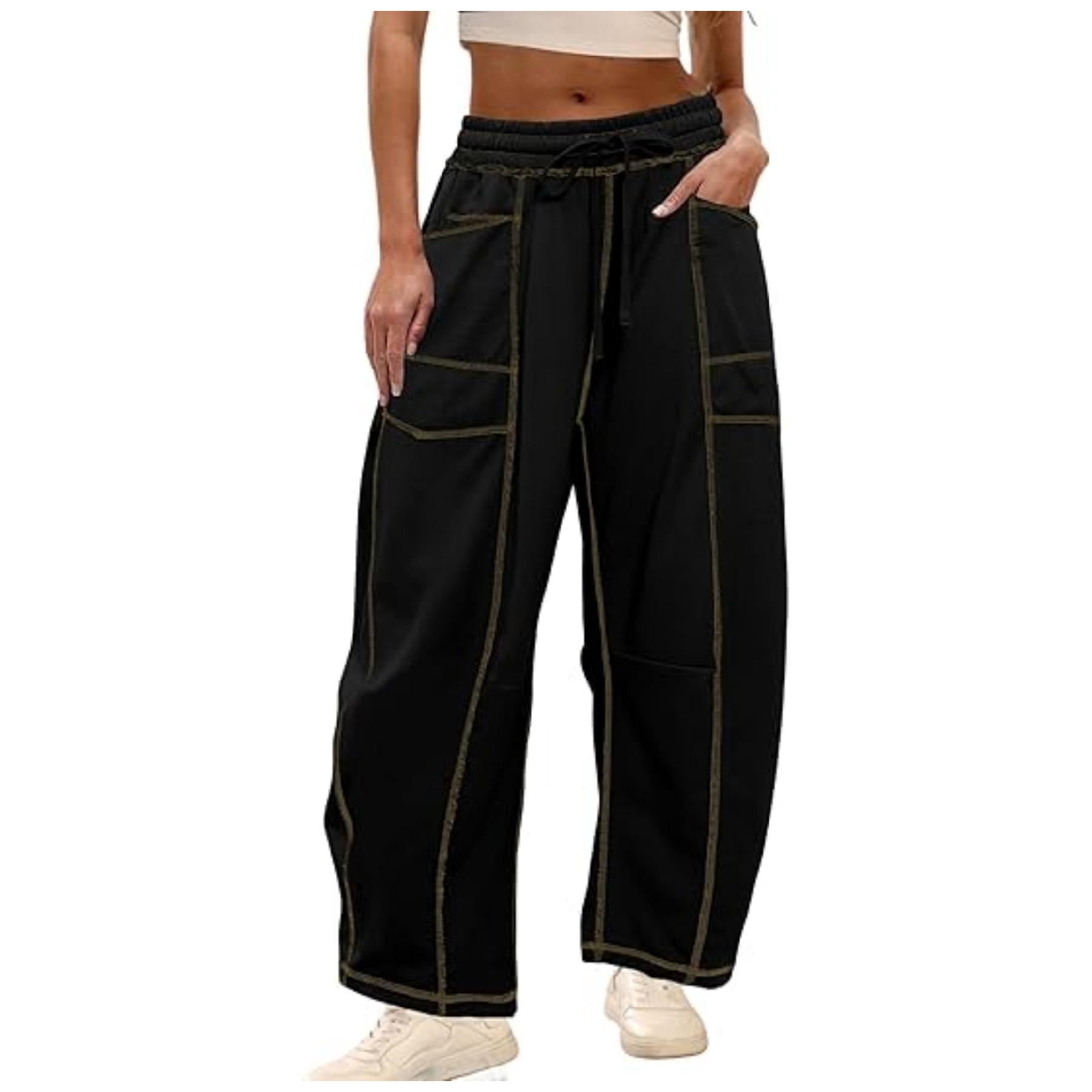 Womens Baggy Barrel Pants 12