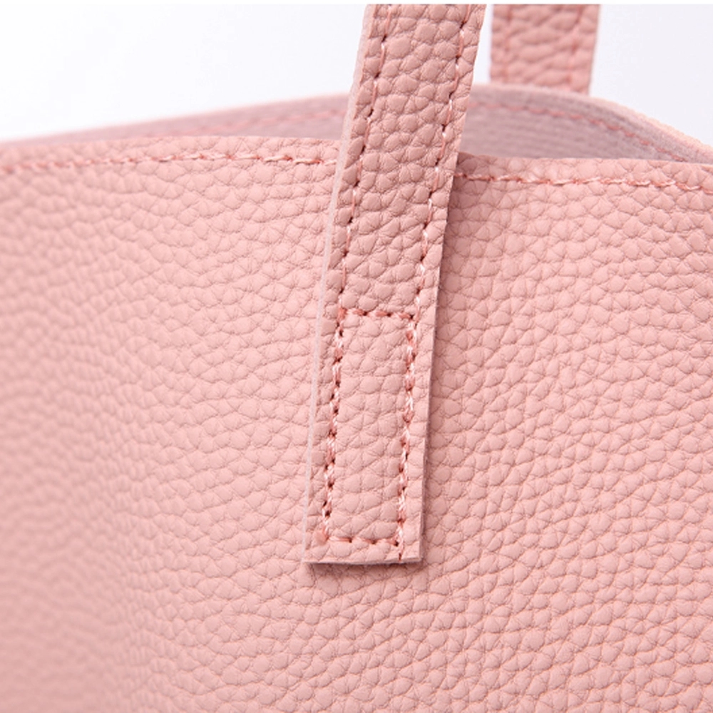 Soft Faux Leather Tote Shoulder Bag 7