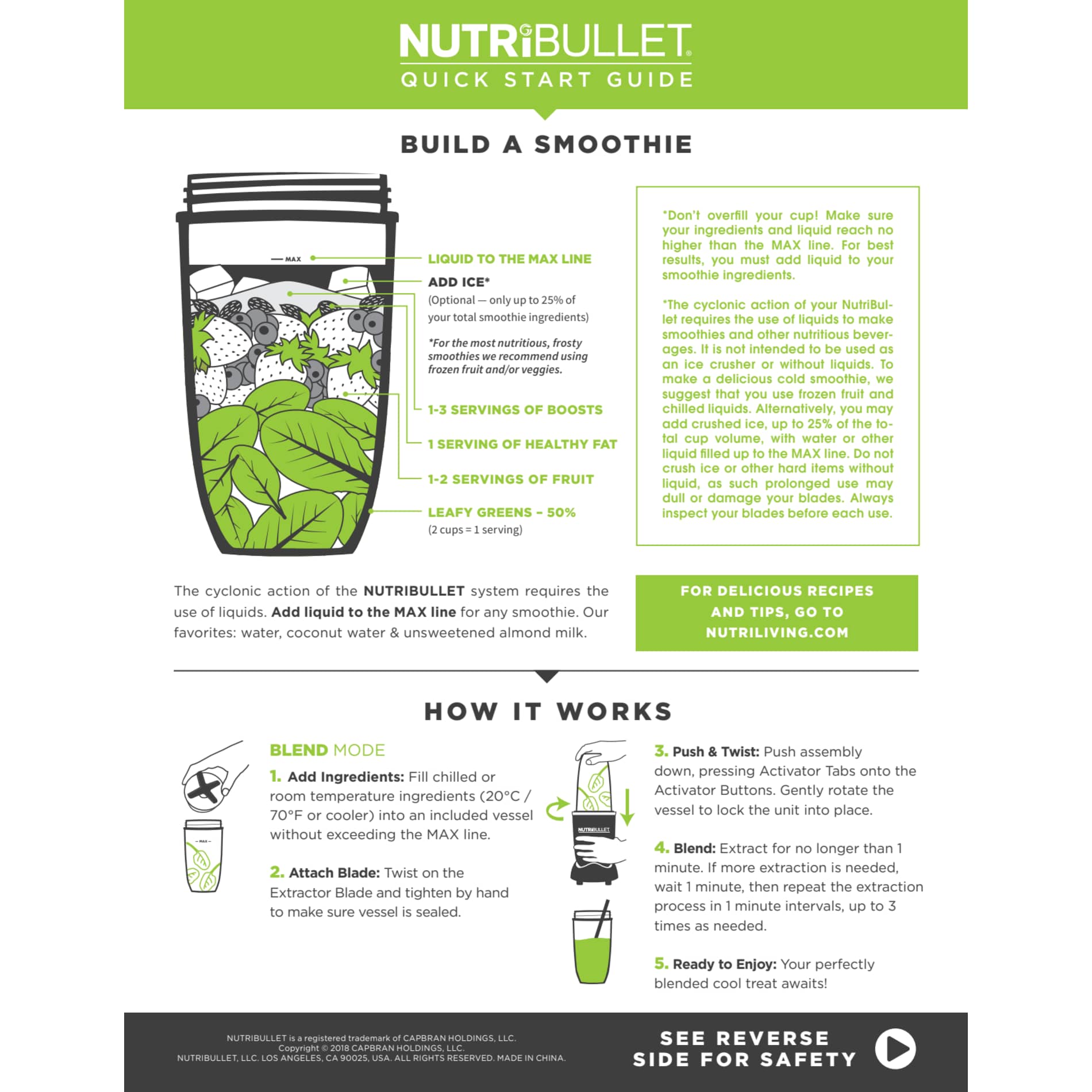 nutribullet Pro® 900-watt Blender 30