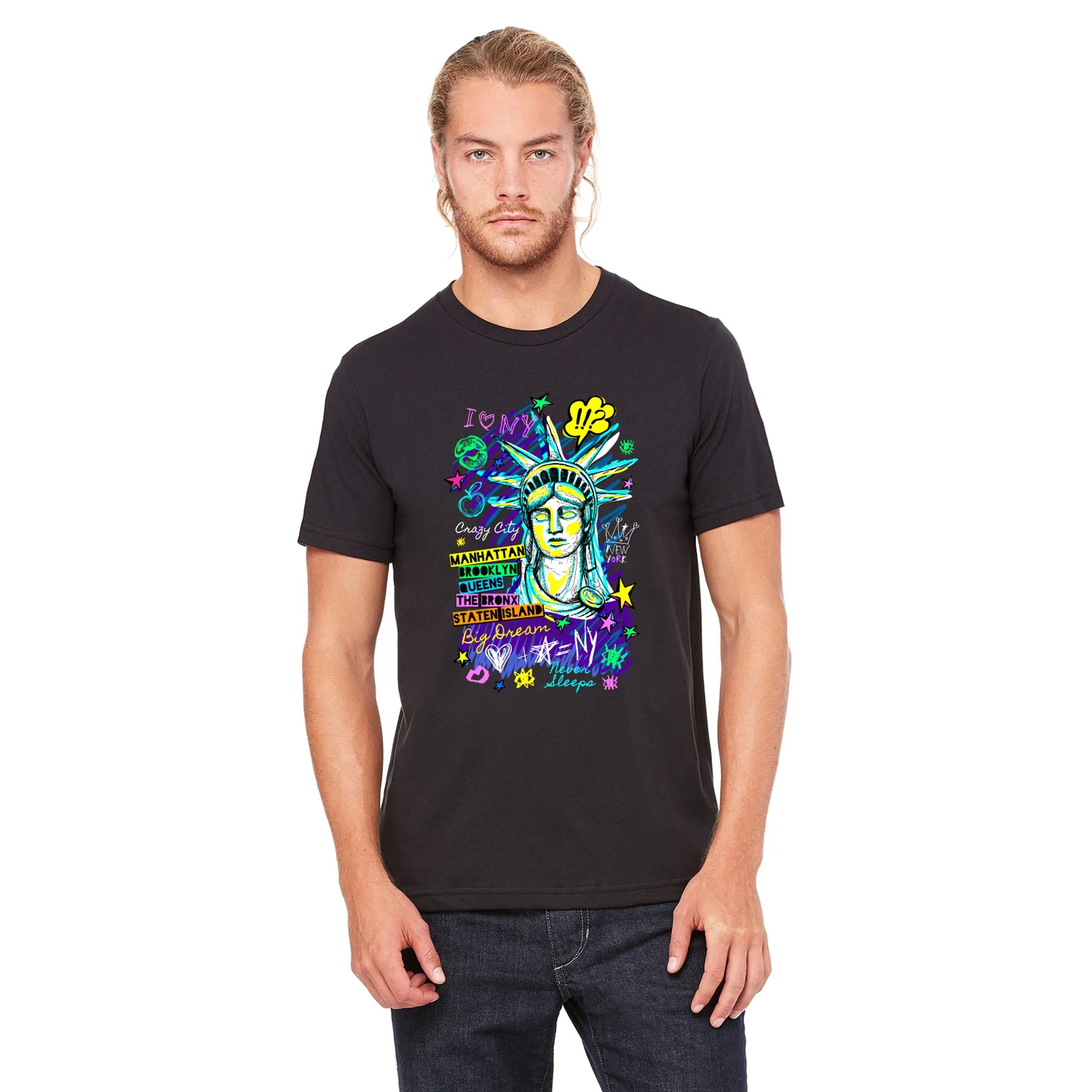 Bella + Canvas Unisex Jersey Short-Sleeve T-Shirt 91