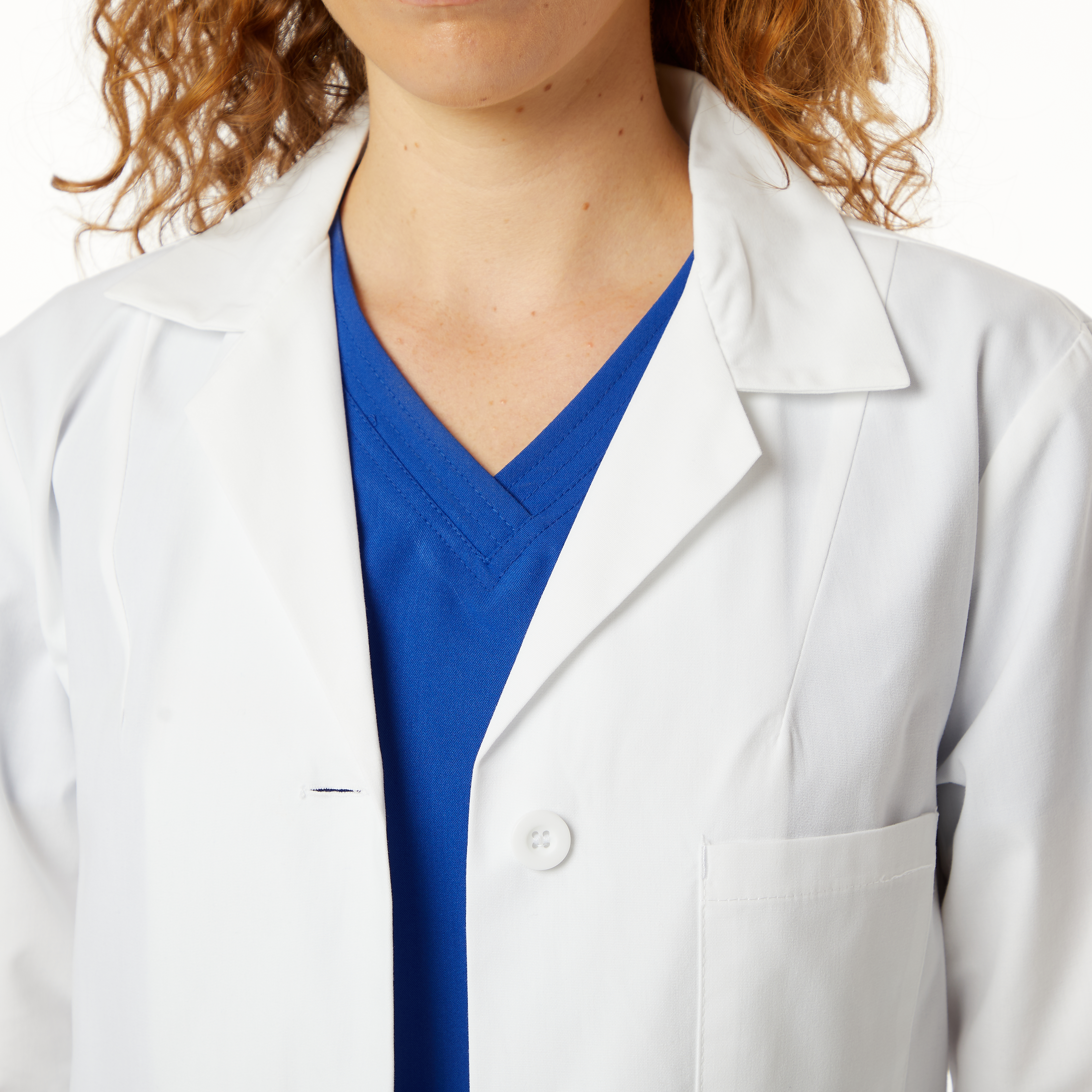 34" Ladies Antimicrobial Lab Coat 4