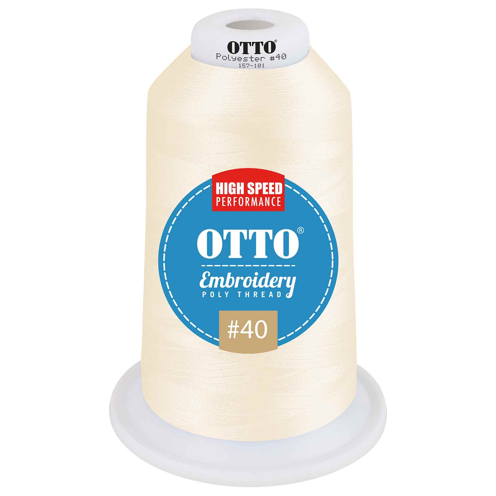 OTTO Embroidery Poly Thread #40 5,500 yd. King Cone 892