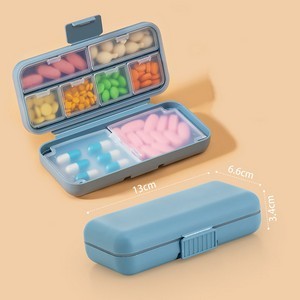 8 Section Sealed Pill Box 4