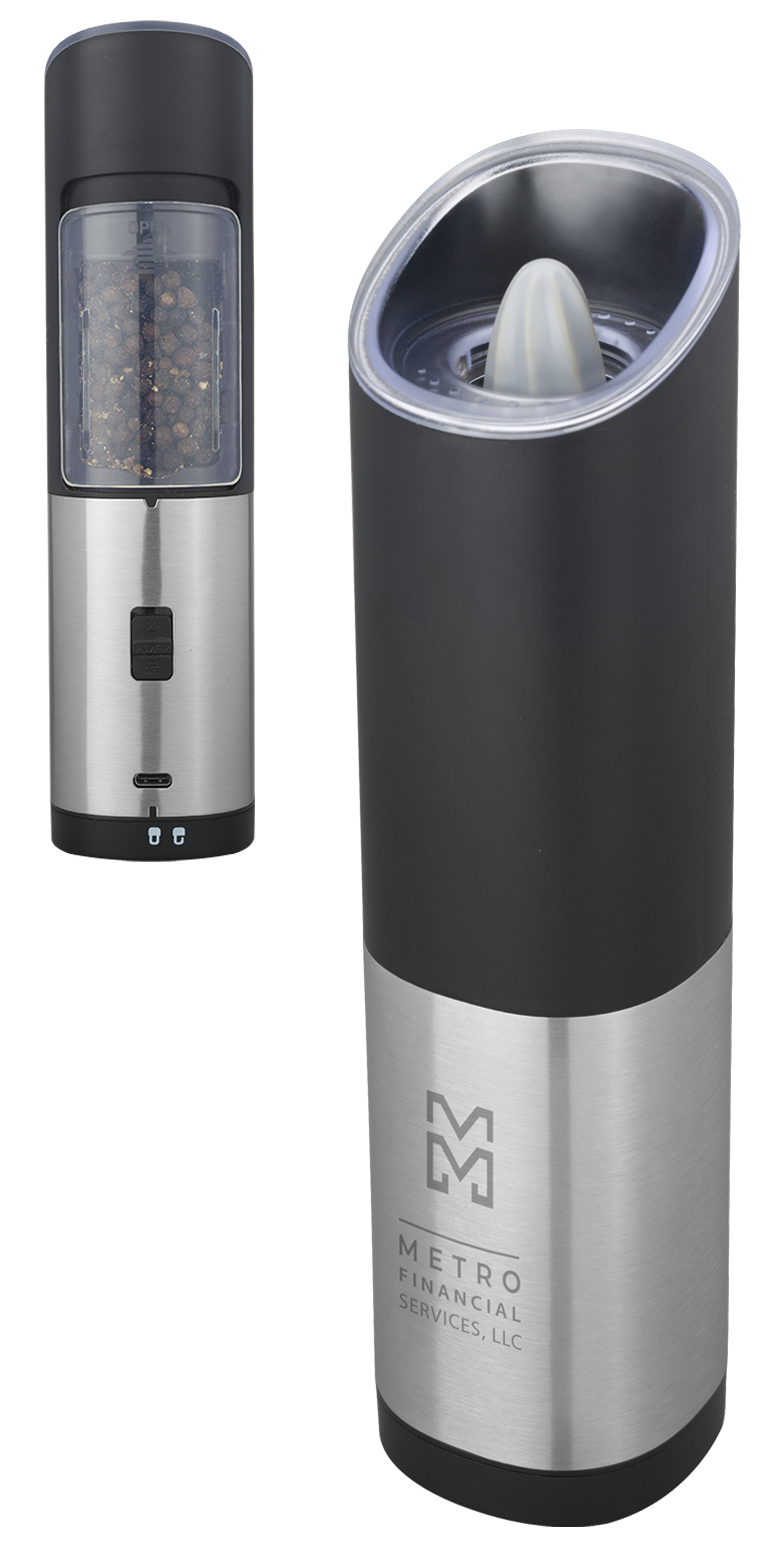 Rechargeable Salt or Pepper Spice Grinder 3