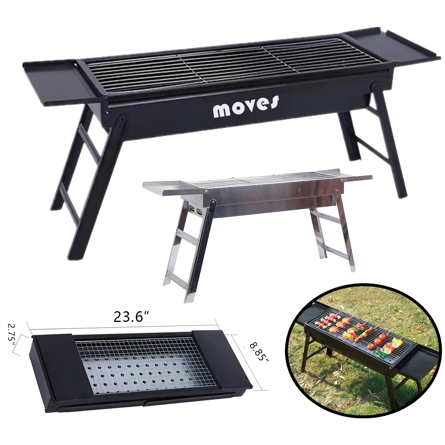 Folding Portable Barbecue Grill 5