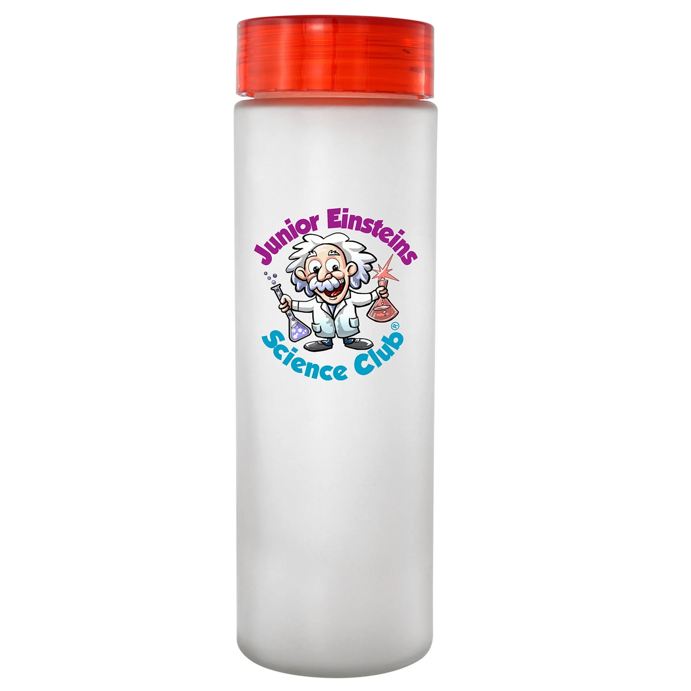 Clear View 22 oz. Full Color Frosted Glass Bottle 7