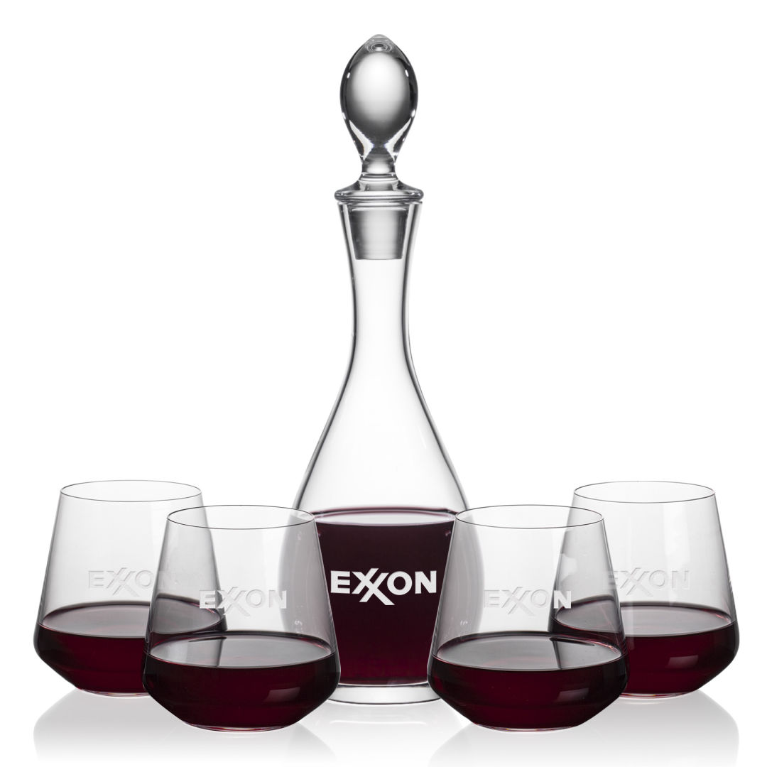 Malvern Decanter & Cannes Stemless Wine 3
