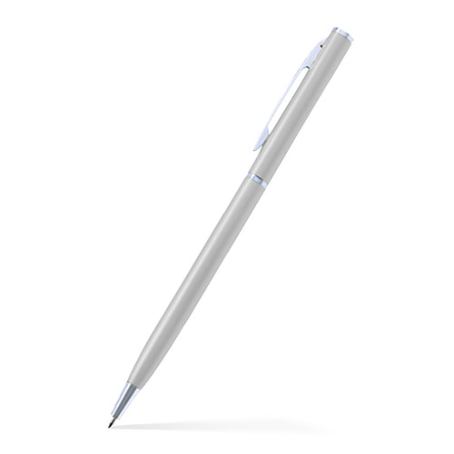 Slim Twist Metal Pen (Silver) 16