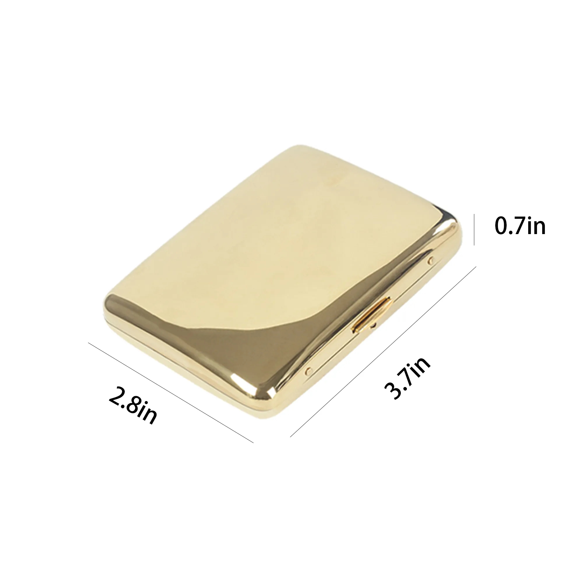 Portable Metal Moisture-proof Cigarette Case 2